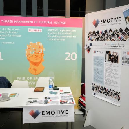 Το EMOTIVE στο Fair of European Innovators in Cultural Heritage